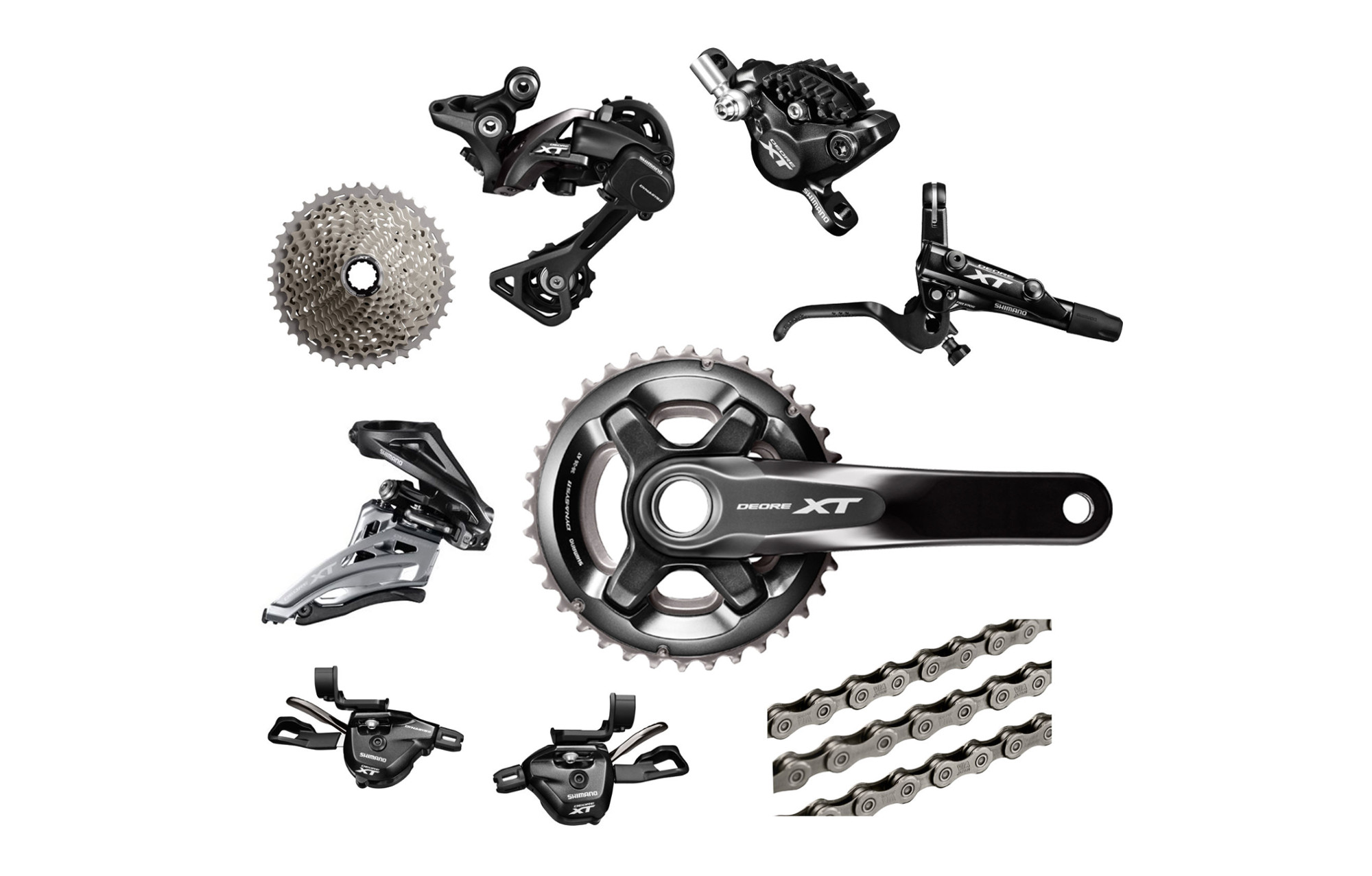 Groupe complet shimano cheap vtt